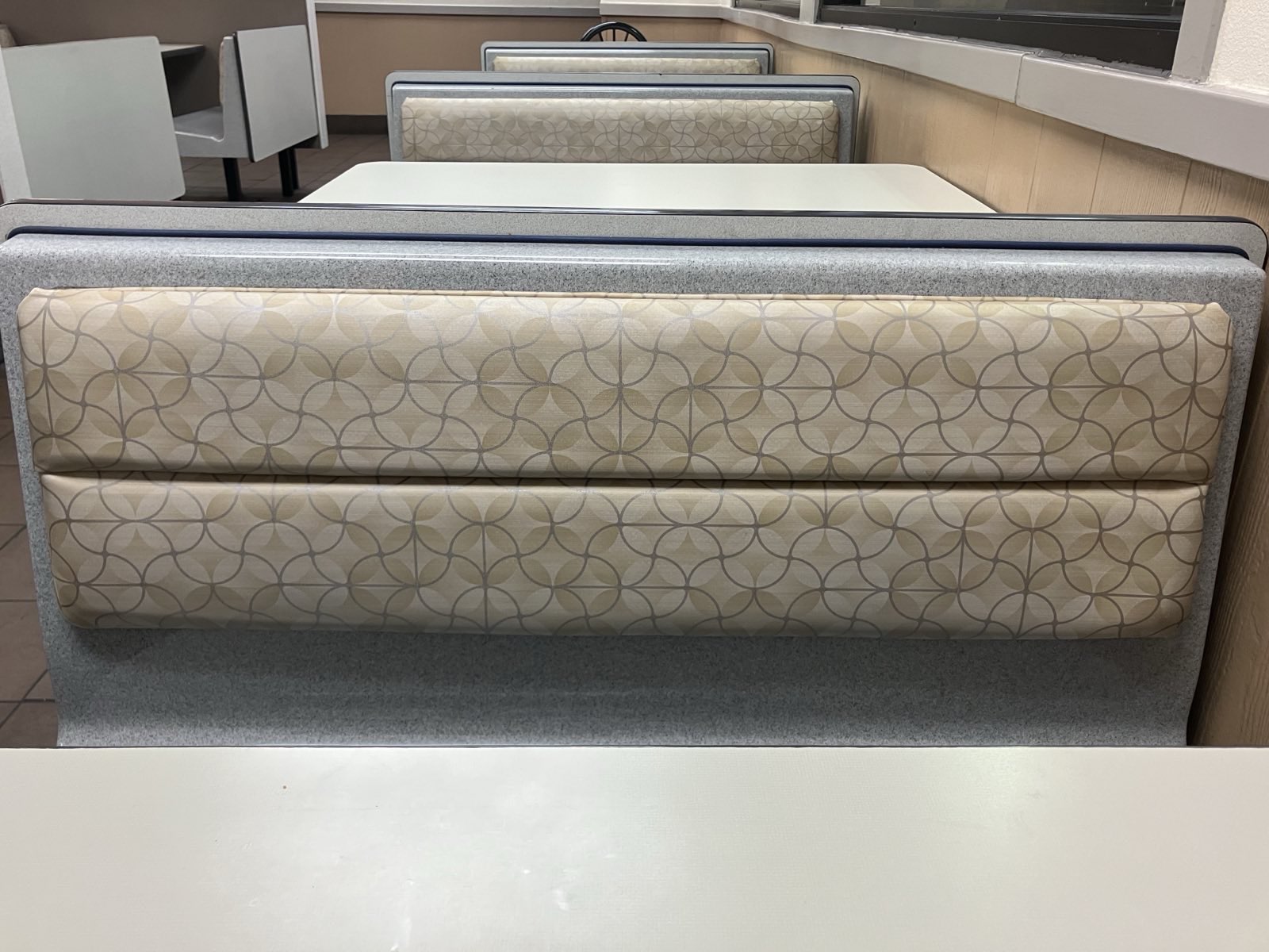 There are only three distinct shapes in this pattern