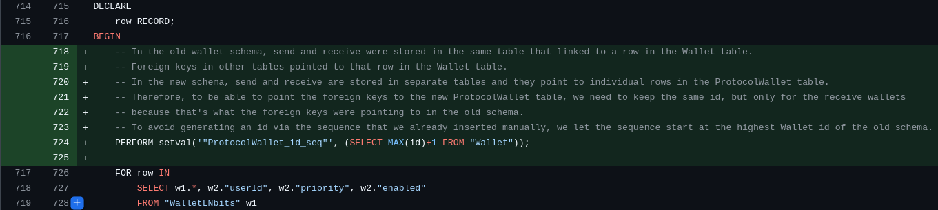 a snippet of the changeset in 25306b34