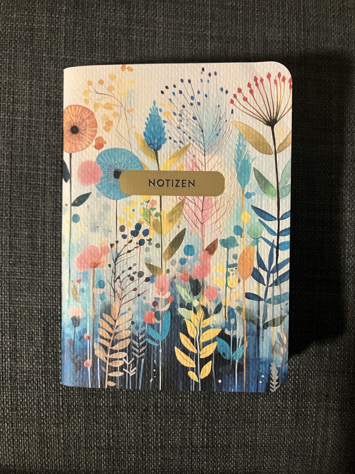 The notebook I bought today. It wasn’t love at first sight, but I’m starting to love it.